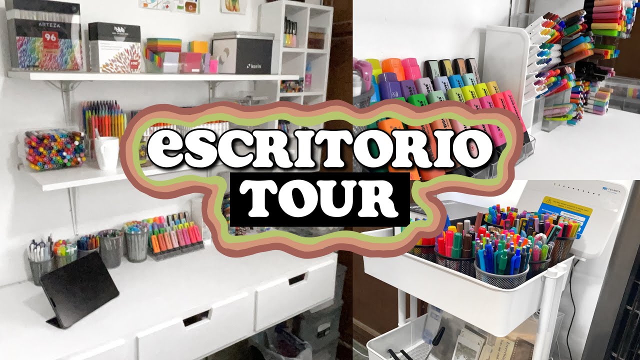 Tour por mi Escritorio Nuevo🍃🤍
