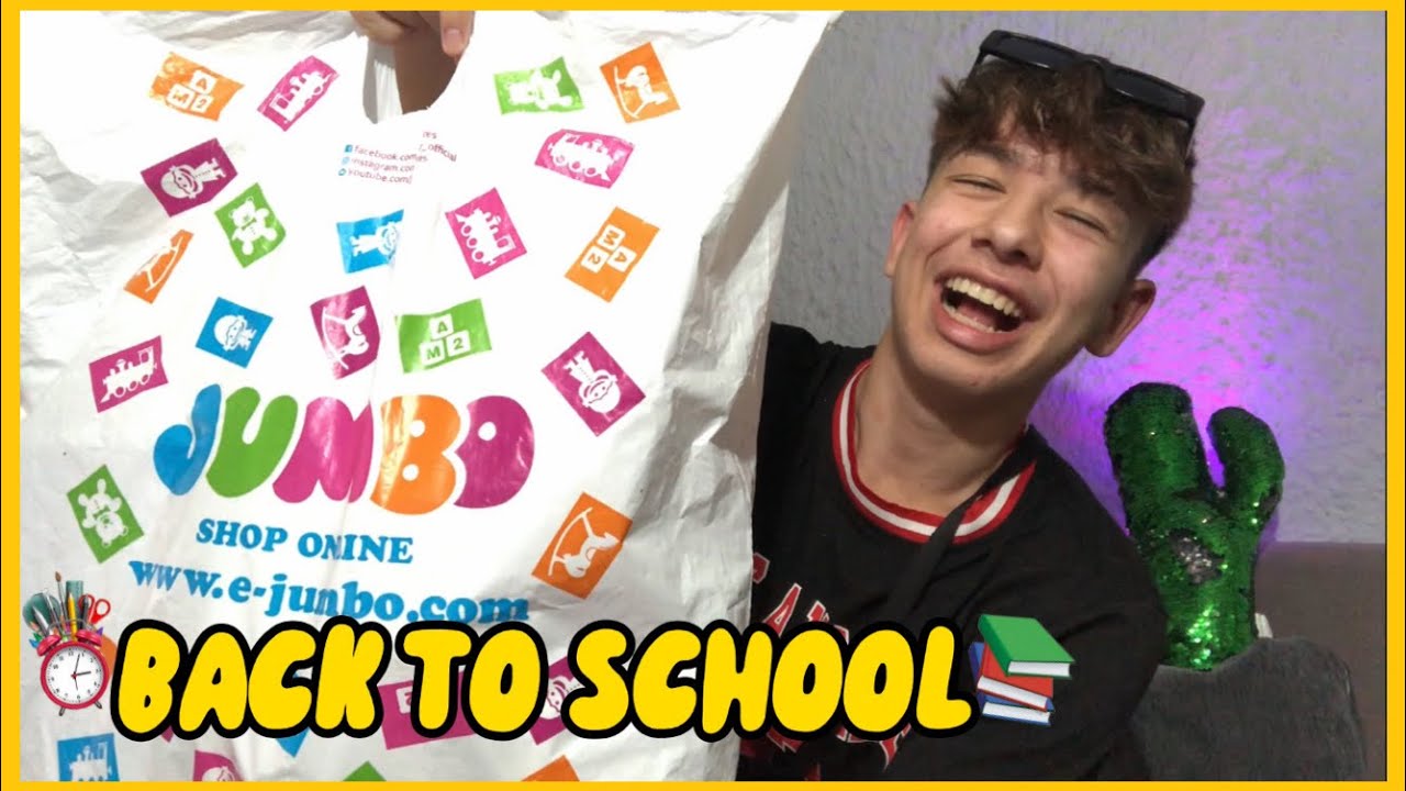 BACK TO SCHOOL JUMBO HAUL // Me as Jouliano 📚