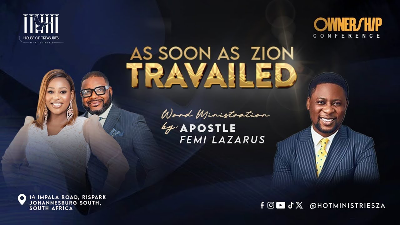 OWNERSHIP CONFERENCE 2025 - DAY ONE EVENING || APOSTLE FEMI LAZARUS