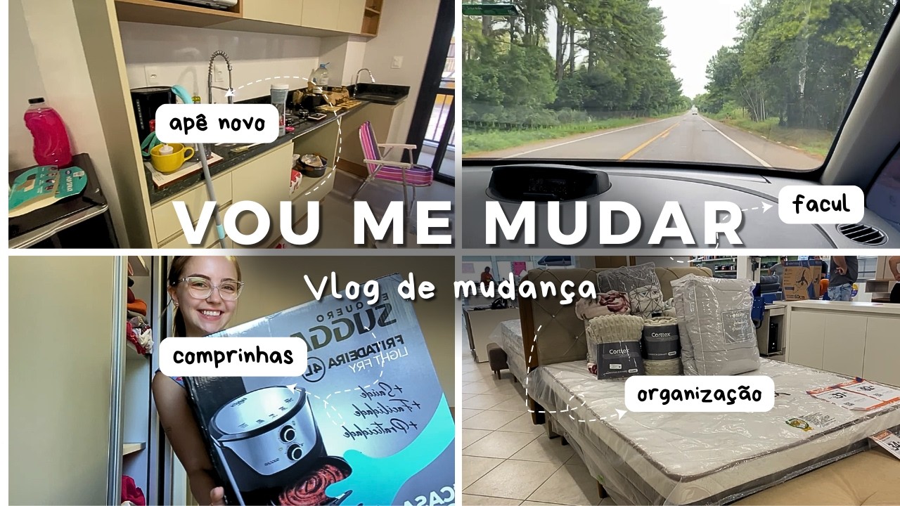Surtei e vou morar sozinha! Vou começar na faculdade!