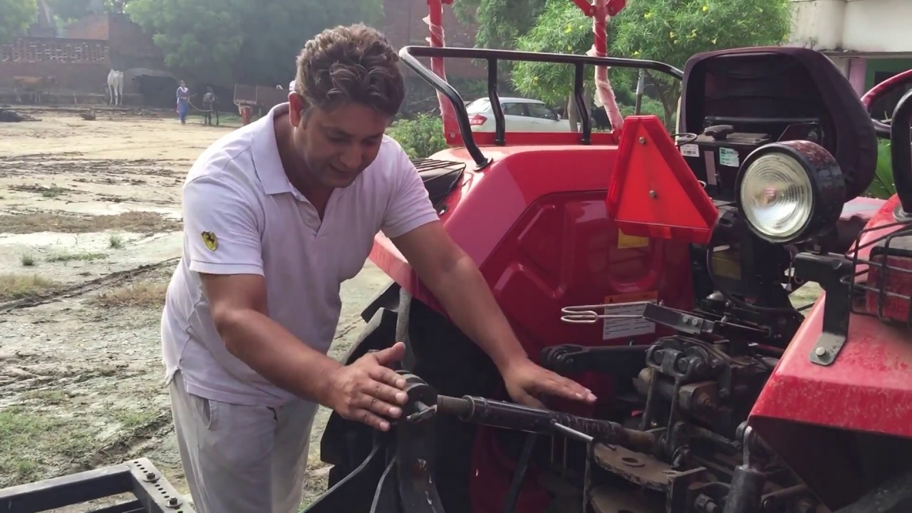 How to hook up a 3 pin cultivator on Mahindra Yuvo 575
