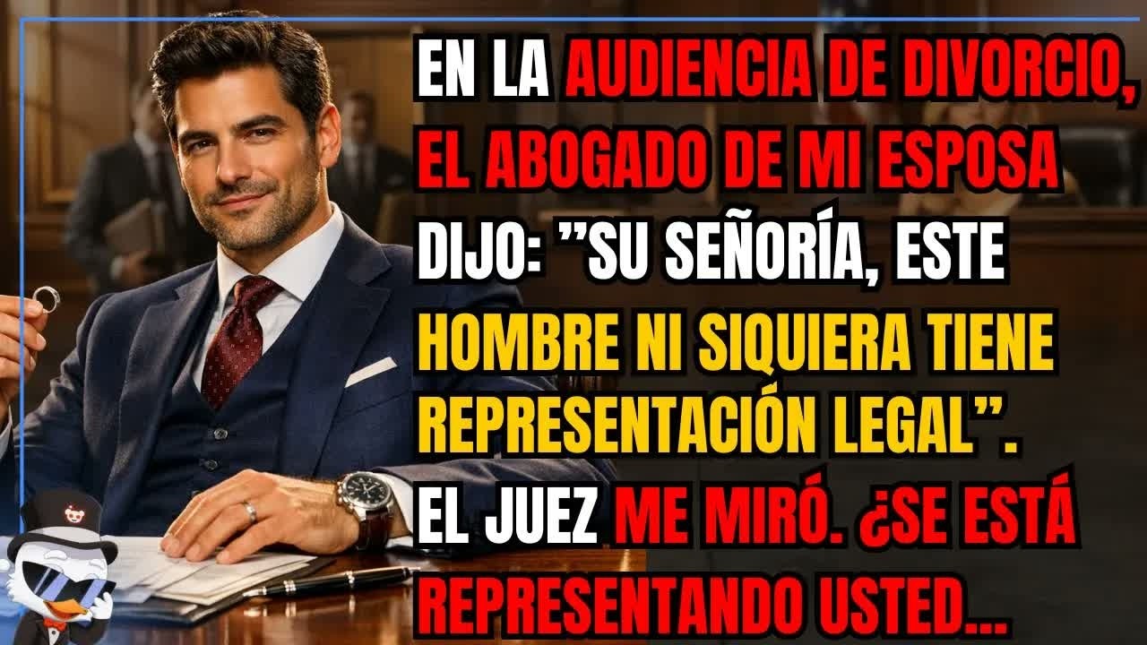 En la audiencia de divorcio, el abogado de mi esposa dijo：—Su señoría, este hombre ni siquiera