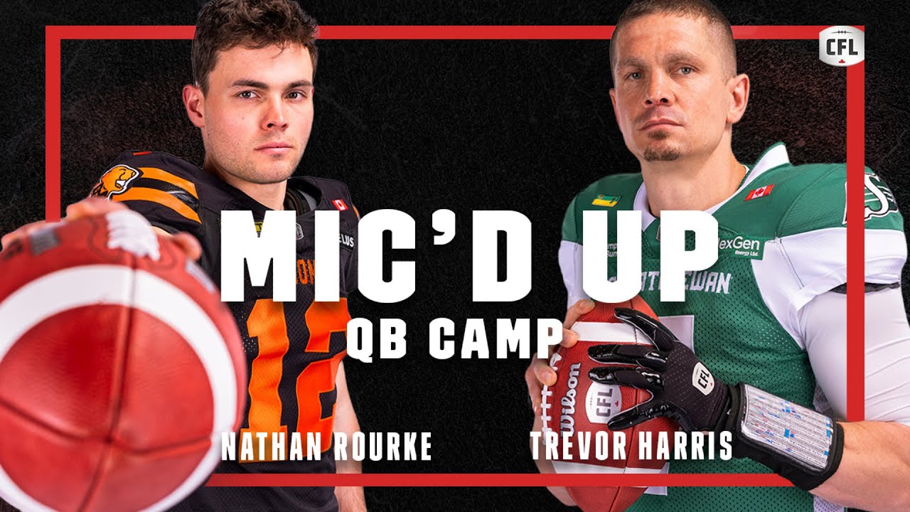 Nathan Rourke and Trevor Harris Mic'd Up at QB Camp