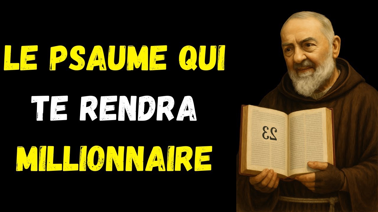 Maîtrisez le Psaume qui Débloque la Richesse | Le Secret Caché du Père Pio