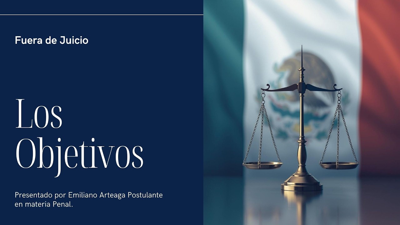 ¿Cuáles son los verdaderos objetivos del Sistema Penal Acusatorio?