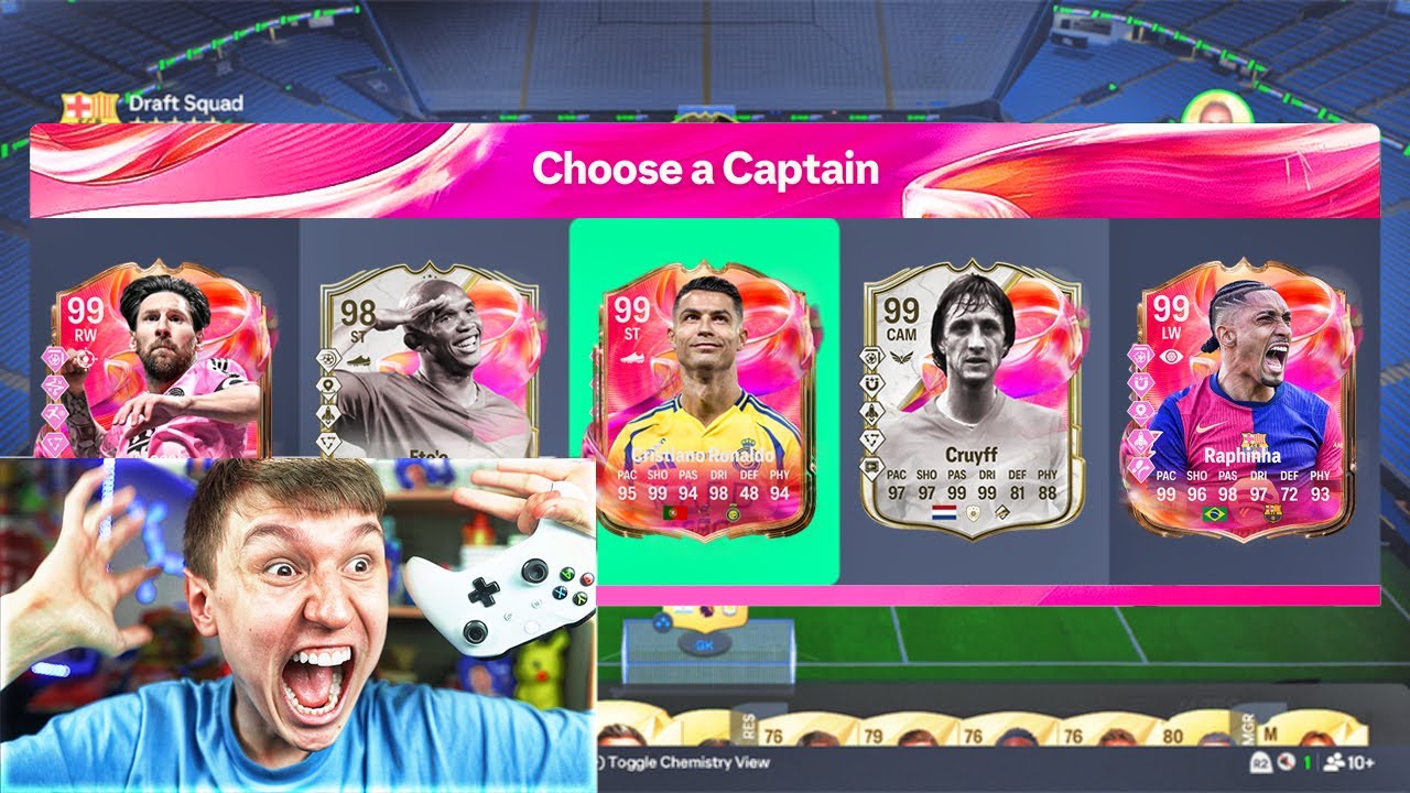99 RONALDO IN 130 RATED FUTTIES FUT DRAFT! (EA FC 25)
