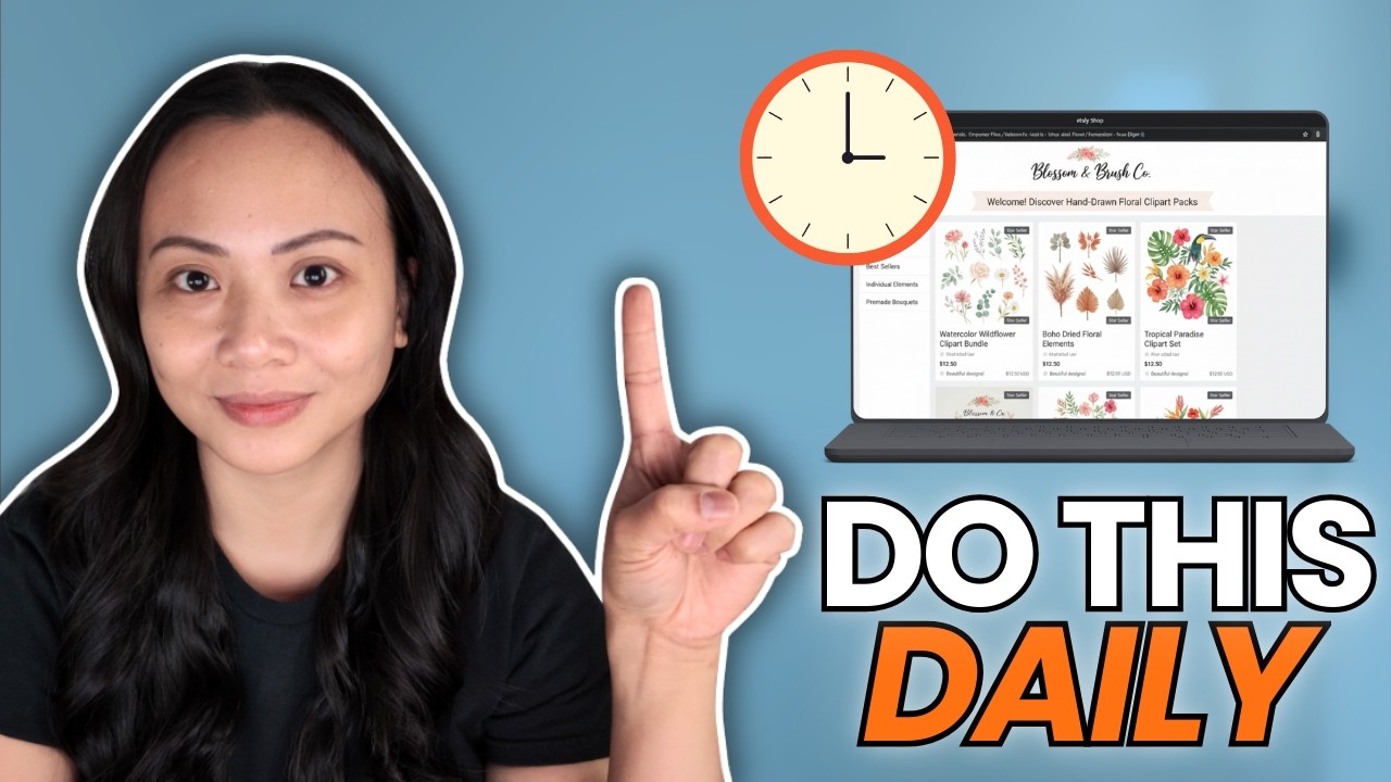 Only 1 Hour a Day? Here’s How I’d Launch a Profitable Etsy Shop