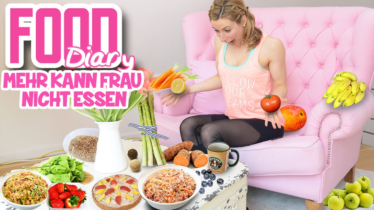 FOOD DIARY | Gesunde Ern&auml;hrung | Besten Rezeptideen OHNE Hungern! | VERONICA-GERRITZEN.DE