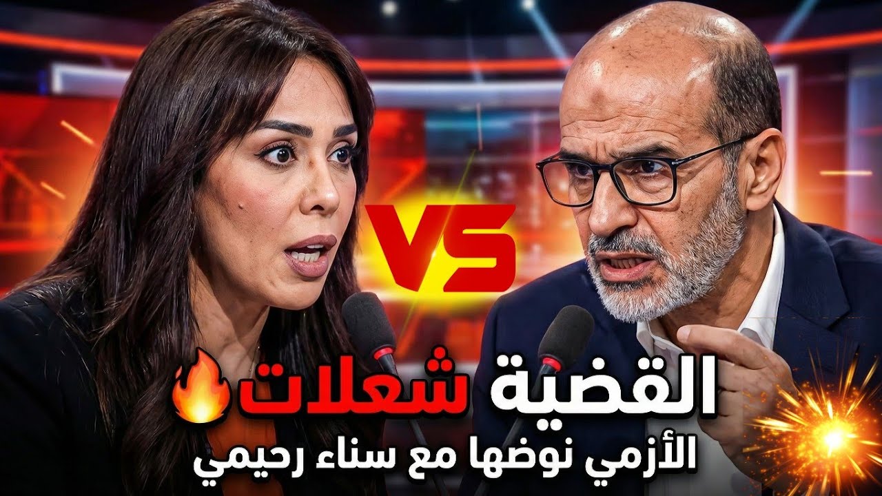 القضية شعلات 🔥 إدريس الأزمي نوضها مع سناء رحيمي   سجال سياسي يشعل الجدل