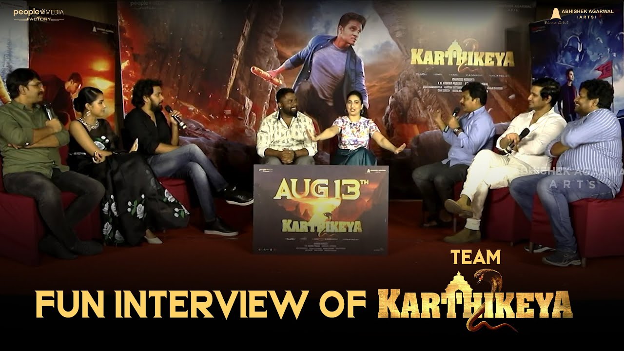 Fun Interview of Karthikeya 2 Team | Releasing On Aug 13 | Nikhil, Anupama | Chandoo Mondeti