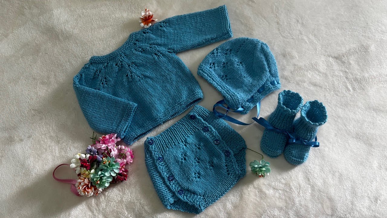 PASO A PASO Presentación conjunto BEBE de cero a tres meses