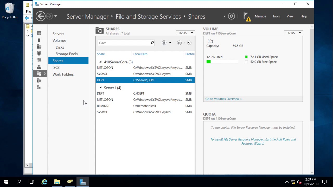 Active Directory Home Folder Automatic Creation & Mapping