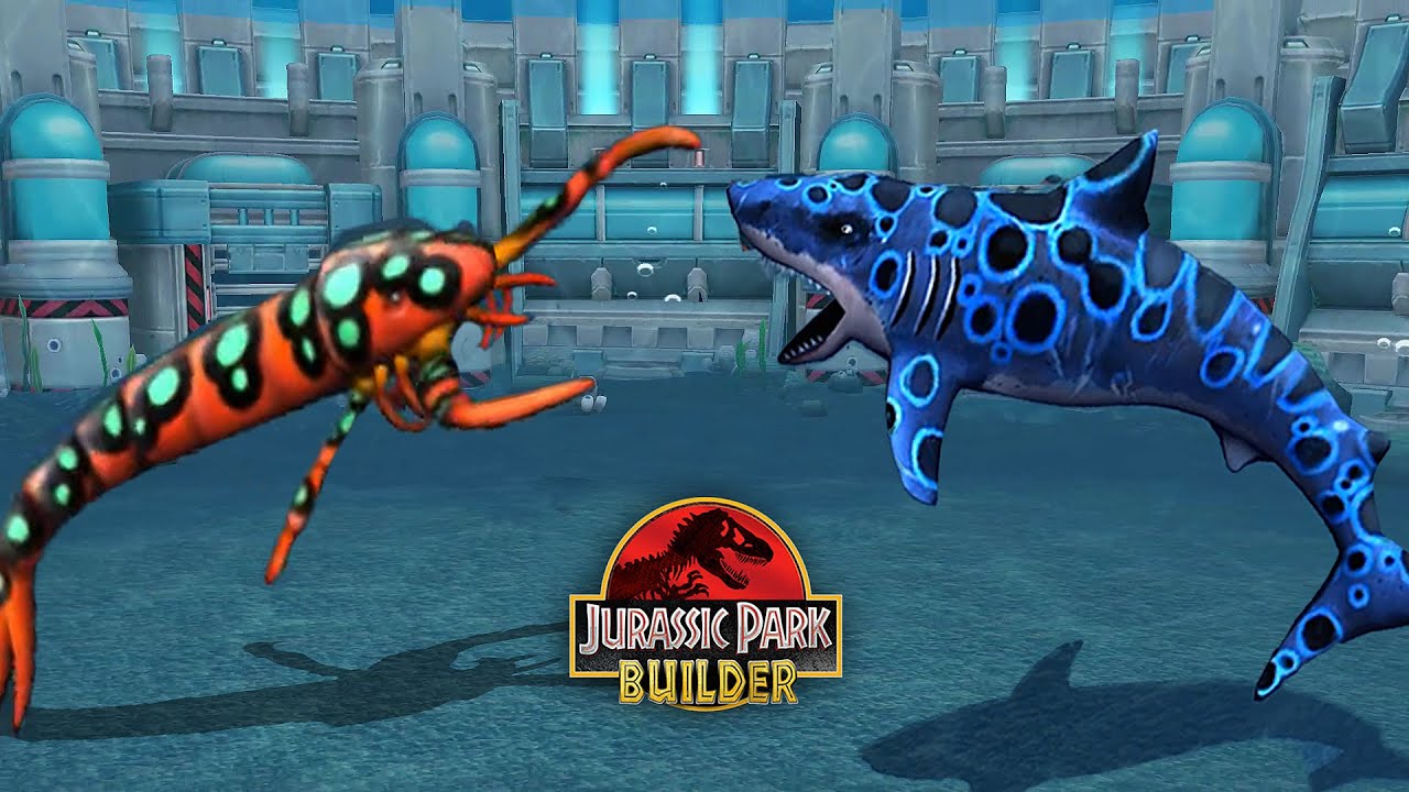 SEA SCORPION VS MEGALODN - AQUATIC TOURNAMENT || JURASSIC PARK BUILDER