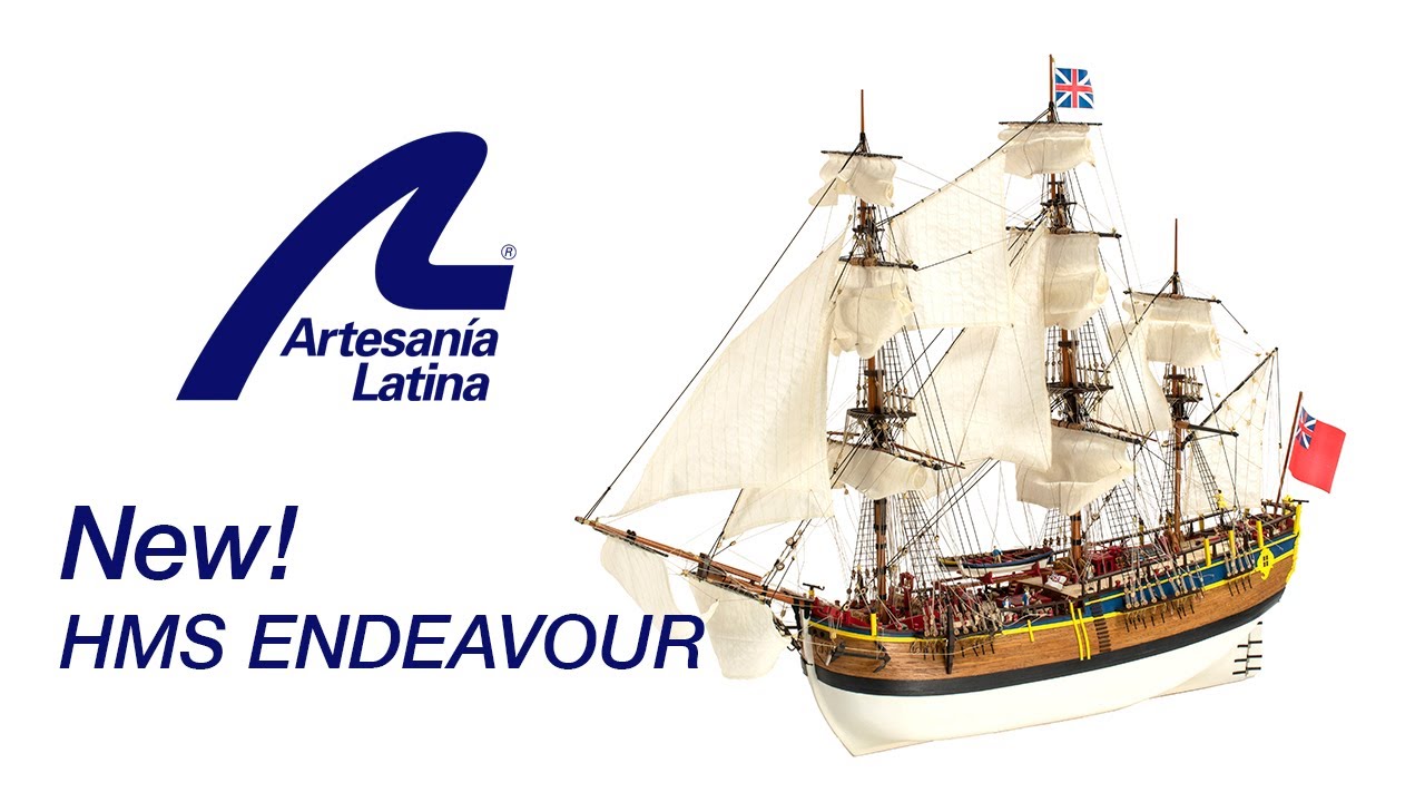 Artesania Latina NEW! HMS ENDEAVOUR 1/65 scale model