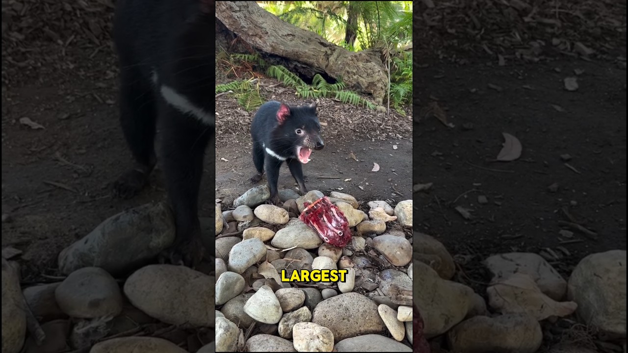 The World's Wildest Marsupial: The Tasmanian Devil #animals #facts