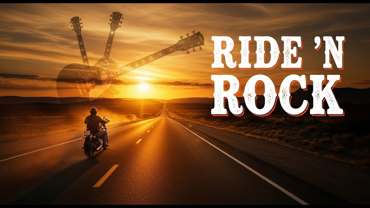 Outlaw Biker Rock 🔥 Thundering Asphalt 🎸 Rockin’ USA | Ride ’n Rock