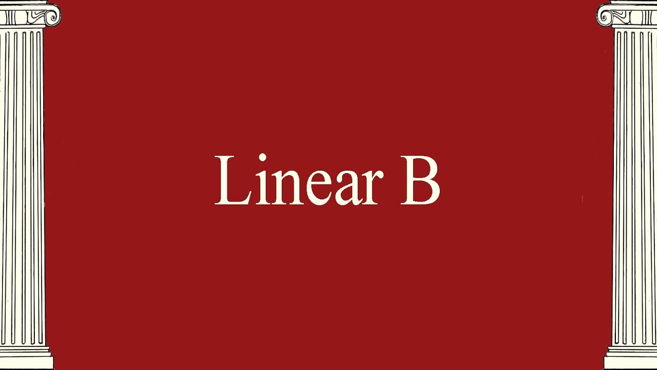 Conversing the Classics (Series II) - Linear B