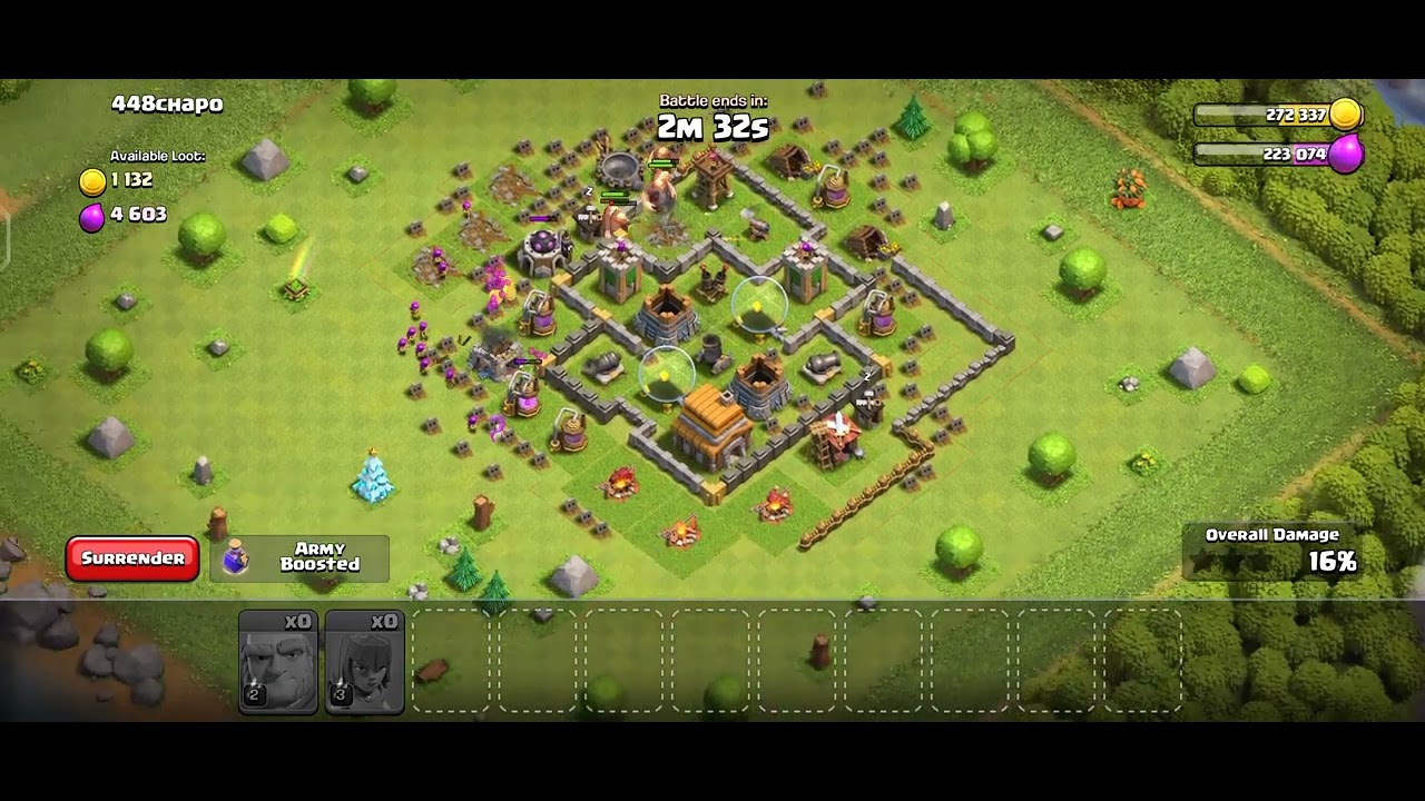 Clash of clan gameplay #gameskhelkarpaisekai #boost #booster 