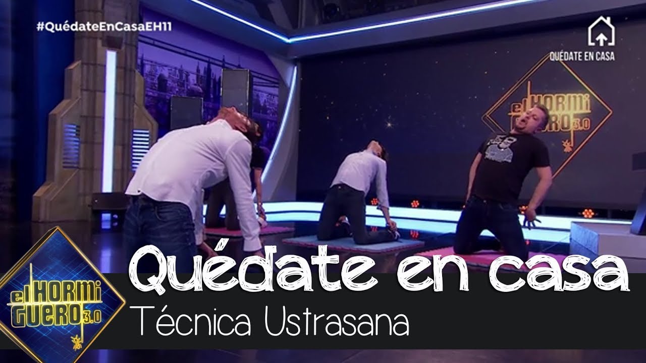 Pablo Motos da una lección de yoga para quitar la ansiedad - El Hormiguero 3.0