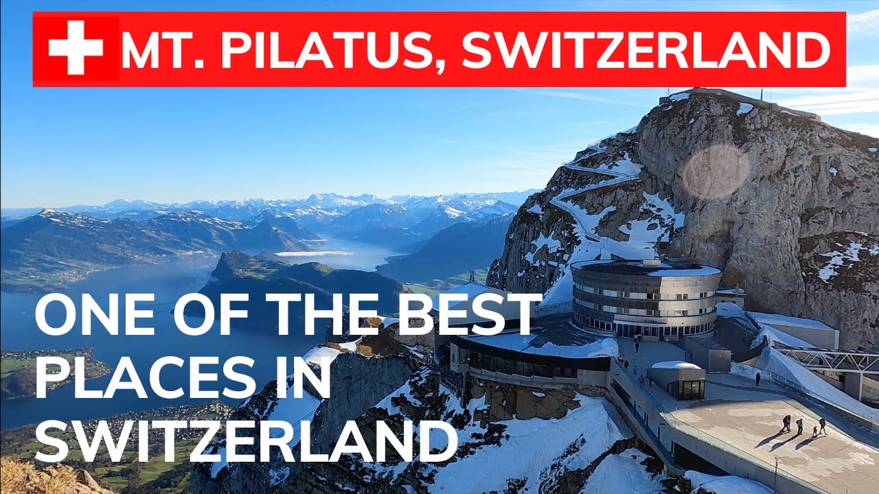PILATUS SWITZERLAND 4K | MT PILATUS LUCERNE SWITZERLAND | PILATUS DRAGON RIDE CABLE CAR