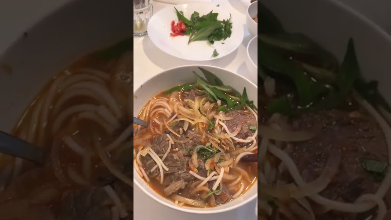 B&uacute;n b&ograve; Huế - Huế style #beef #noodles #authentic