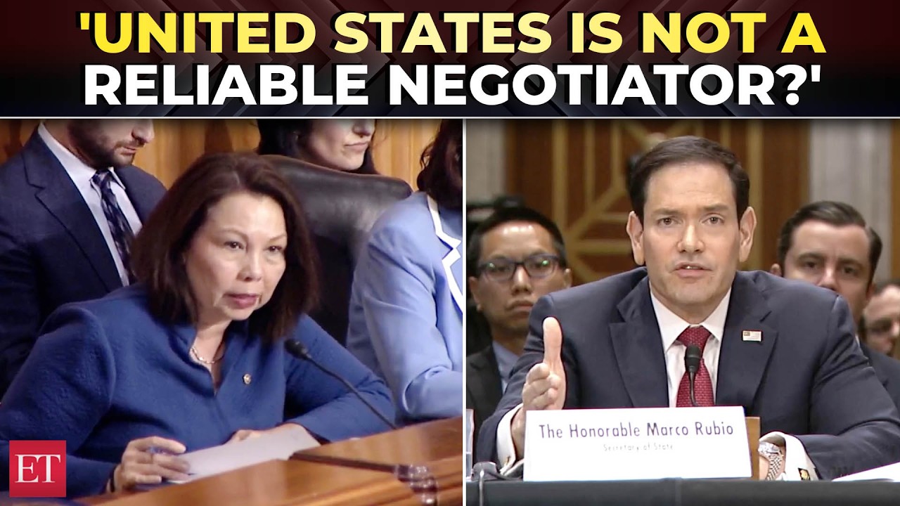 'WHEN DO I GET TO TALK?': Rubio erupts at Sen Duckworth during fiery foreign policy clash