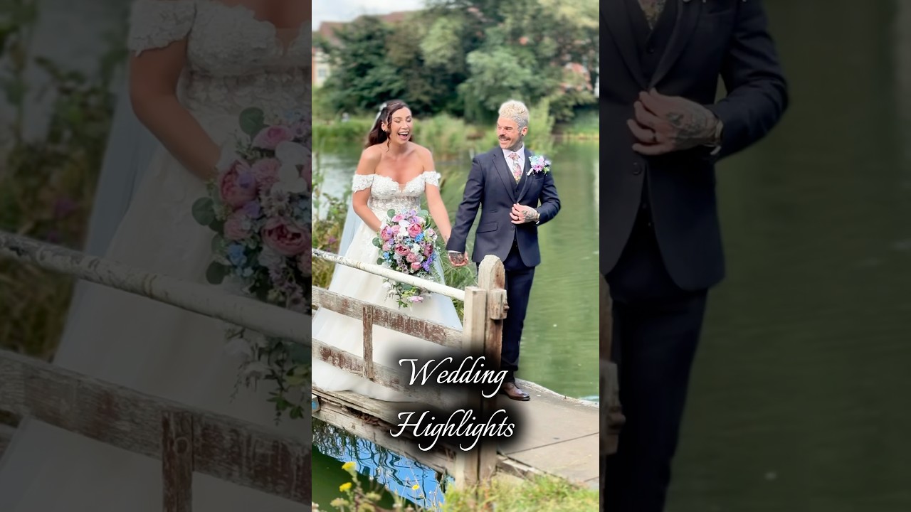 Wedding Highlights- pt 1. Alexis & Liam Blake #transgender #woman #bride #groom #wedding
