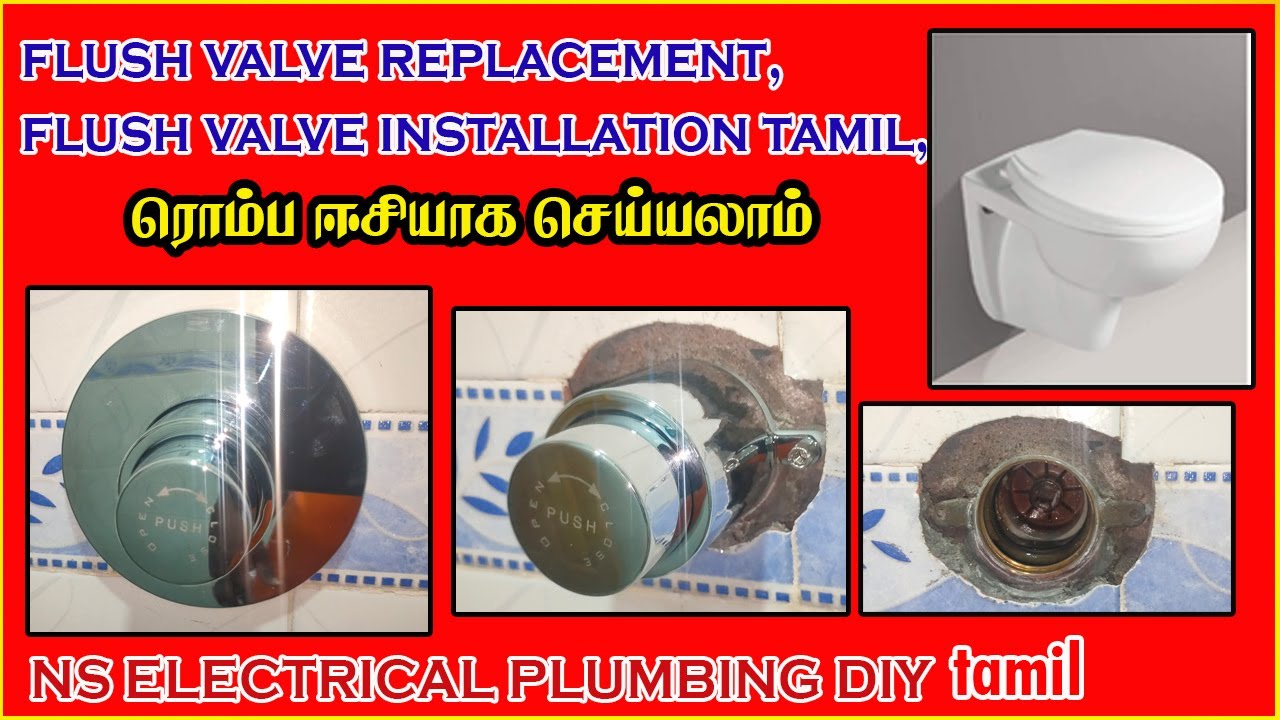 How to repair toilet | flush valve replacement | 