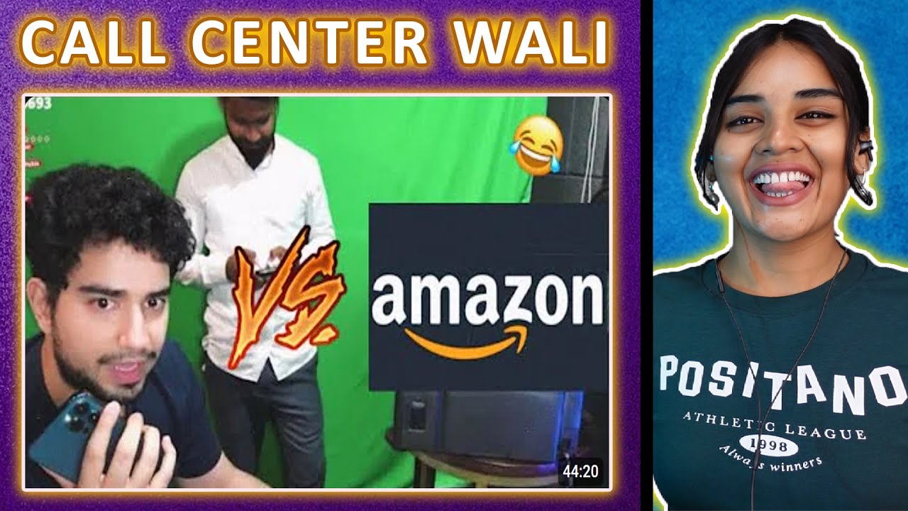 @SamayRainaOfficial  Vs Amazon call center 😂 REACTION | Neha M.