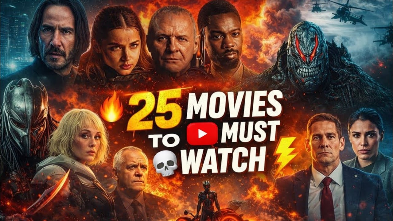 25 movies to watch 🤯🤯 | 25 best Hollywood movies to watch 