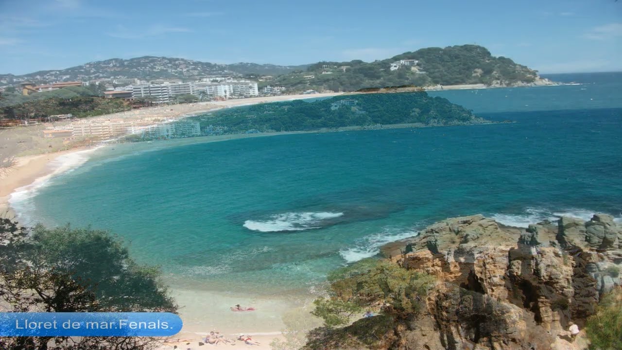 Lloret de mar(Fenals)-Jardines santa clotilde-Blanes-Santa cristina.Cala st francesc-2012.mp4.