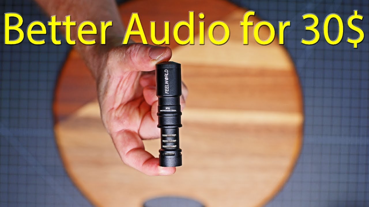 Affordable On Camera Microphone Nikon Z6 Sony Canon R5 (FeelWorld FM8)