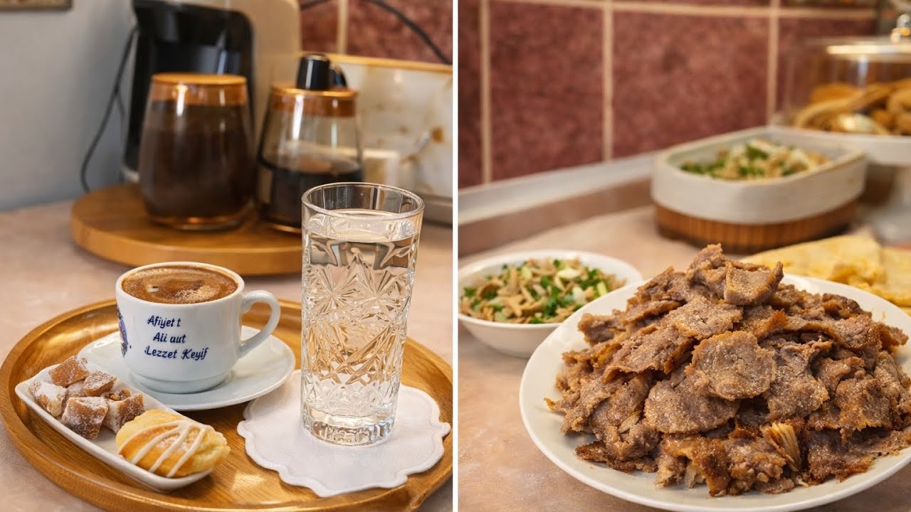 شاورما اللحم التركي 😍سكرت الترند ☺كتييير طيبة وسهلة لازم تجربوها 