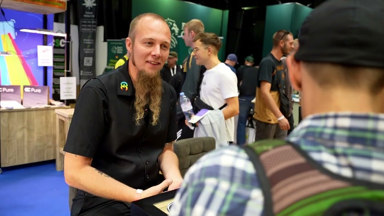 Greenception auf der Cannafair Cannabis Messe 2024 in D&uuml;sseldorf Germany