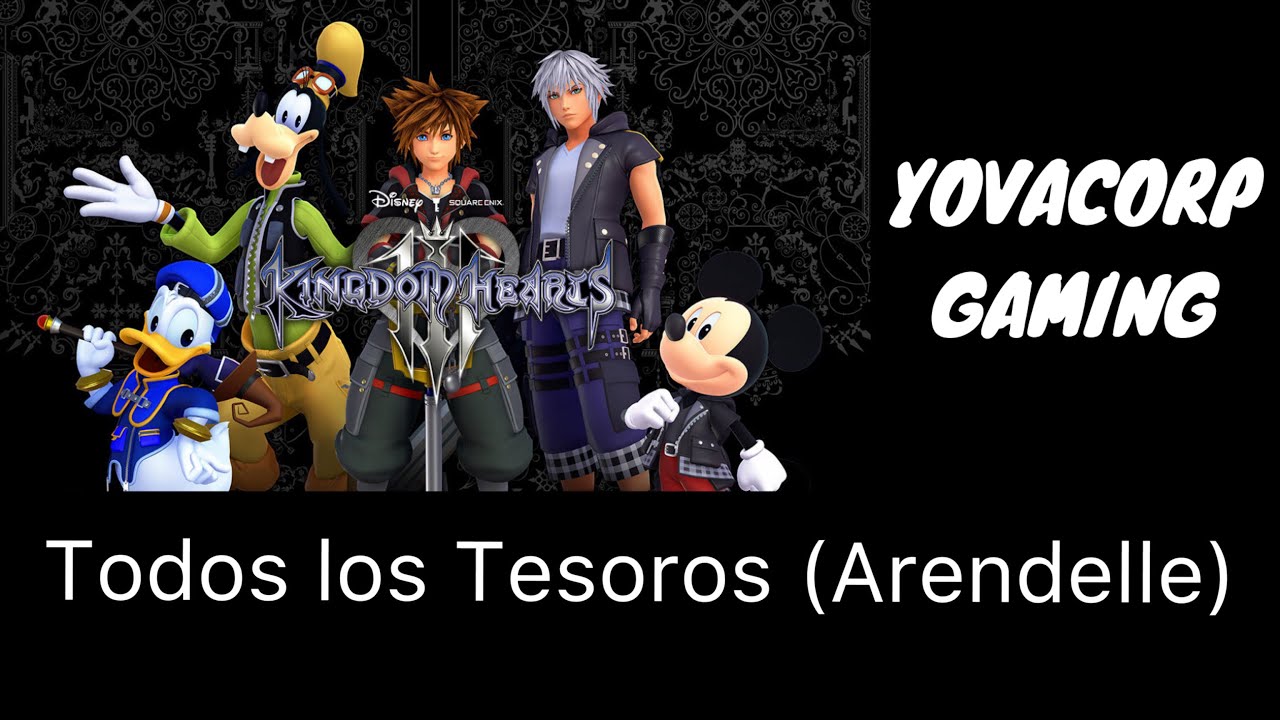Kingdom Hearts 3- Todos los Tesoros- Cofres (Arendelle)