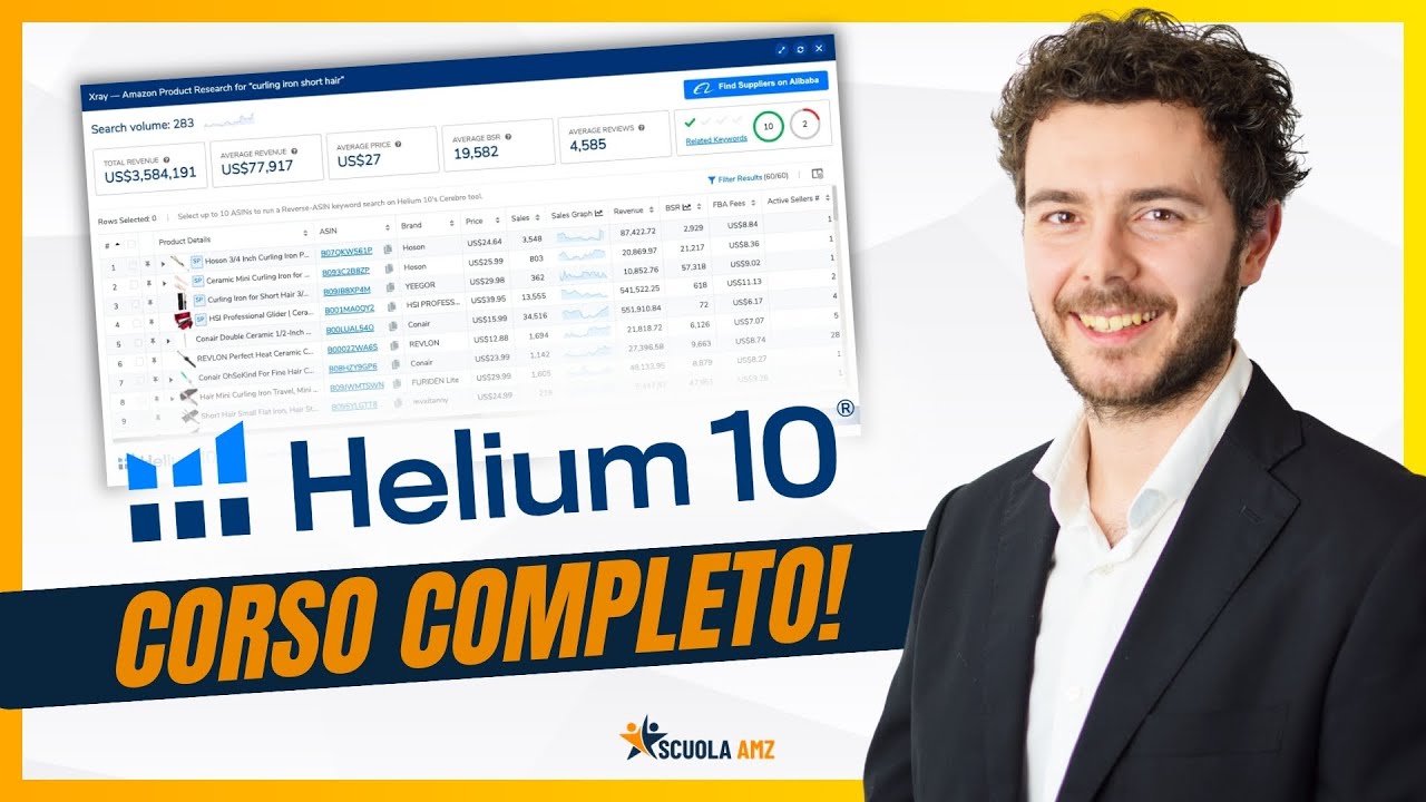 Guida Completa a Helium 10: Utilizzo, Piani e Funzioni per Venditori Amazon