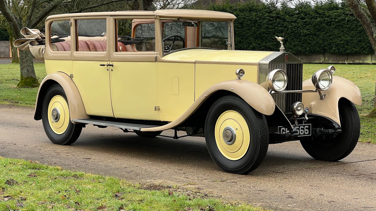 1930 Rolls Royce 20:25 Park Ward / Salmons Cabriolet