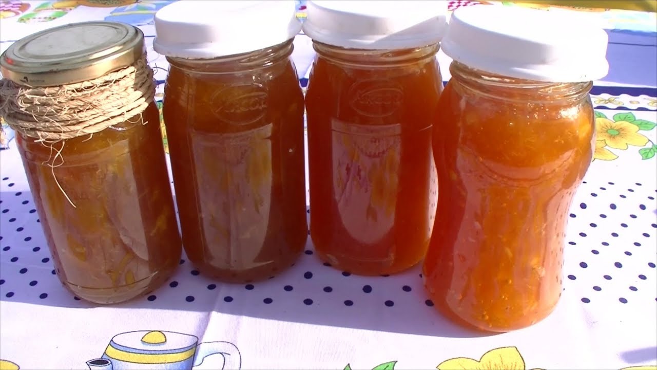 Receta Mermelada de Naranja