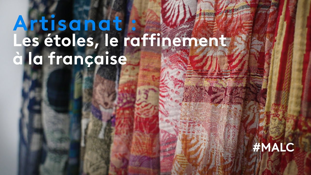 Artisanat : les étoles, le raffinement à la française