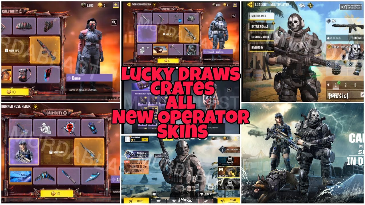 NEW SEASON 5 IN DEEP WATER LUCKY DRAWS, CRATES & NEW OPERATORS | CODM
