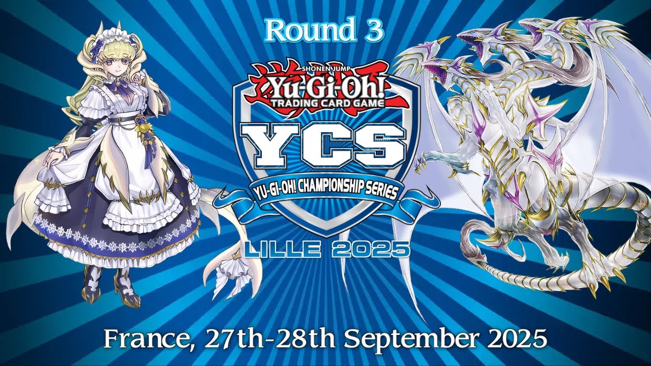 YCS LILLE │ Dragonmaid Dracotail VS Blue-Eyes Bystial │ Round 3 Yu-Gi-Oh! September 2025