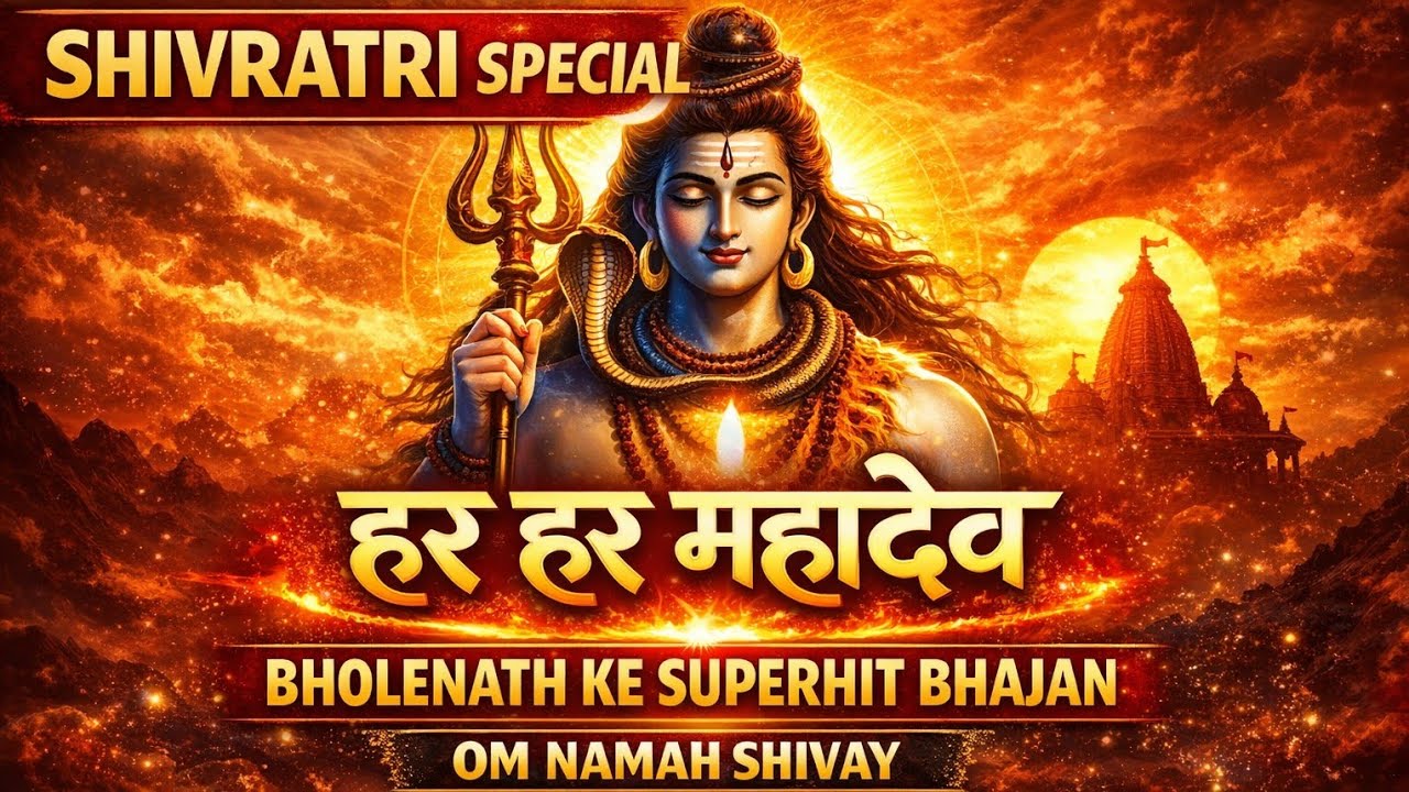 Mahashivratri 2026 Special Shiv Bhajan | Har Har Mahadev|Bholenath Ke Superhit Bhajan | Namah Shivay