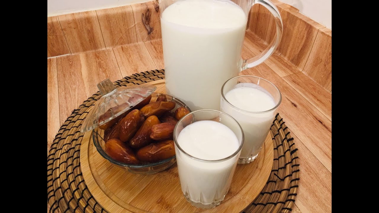 حضري بنفسك شراب اللبن/شراب اللبن الرايب في البيت بمكون واحد فقط الطعم لذيذ جدا يستحق التجربة