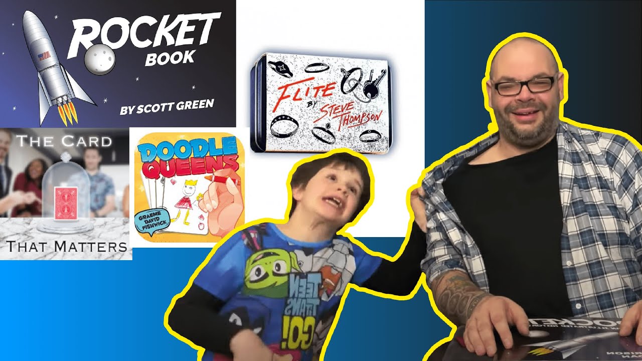 Doodle Queens, Rocket Book, Flite, The Card That Matters | Craig & Rylands Magic Review Show #48