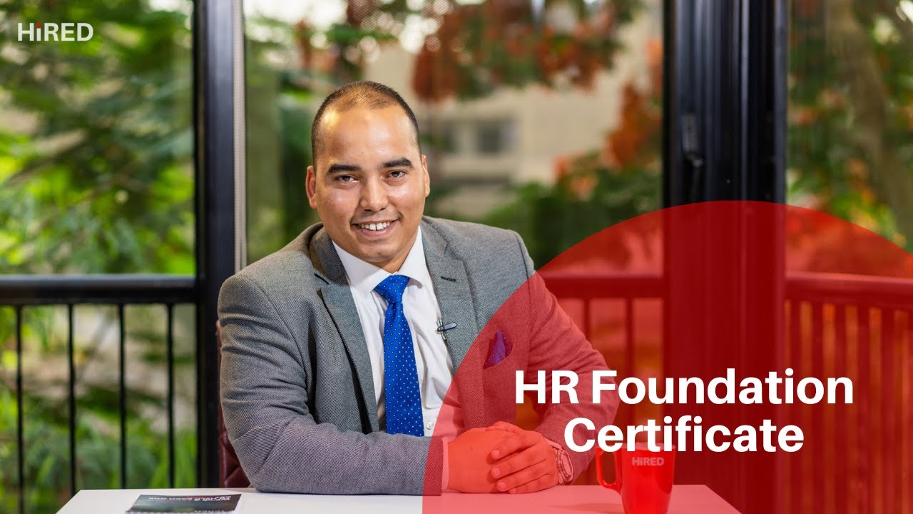 HR Foundation Certificate Promo