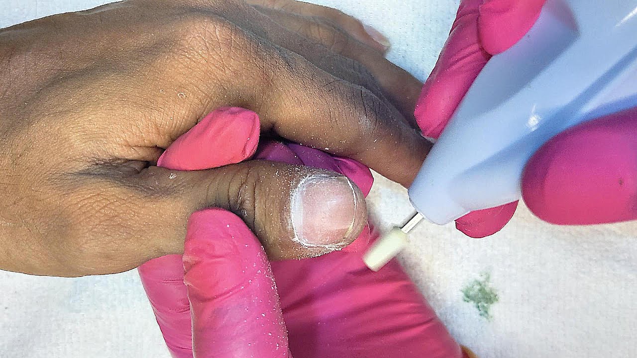 “Professional Toenail Buffing 👣✨ | Oddly Satisfying Electric Pedicure” #asmr