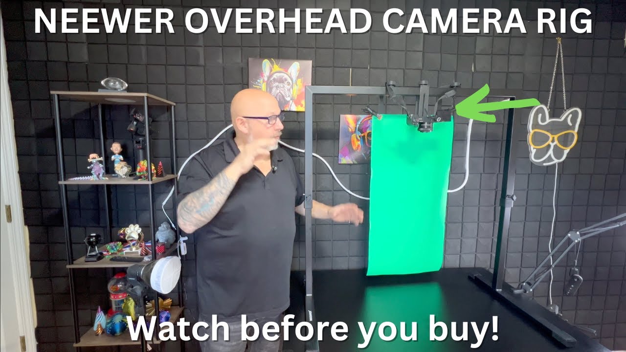 OVERHEAD CAMERA MOUNT RIG - The Best Choice!