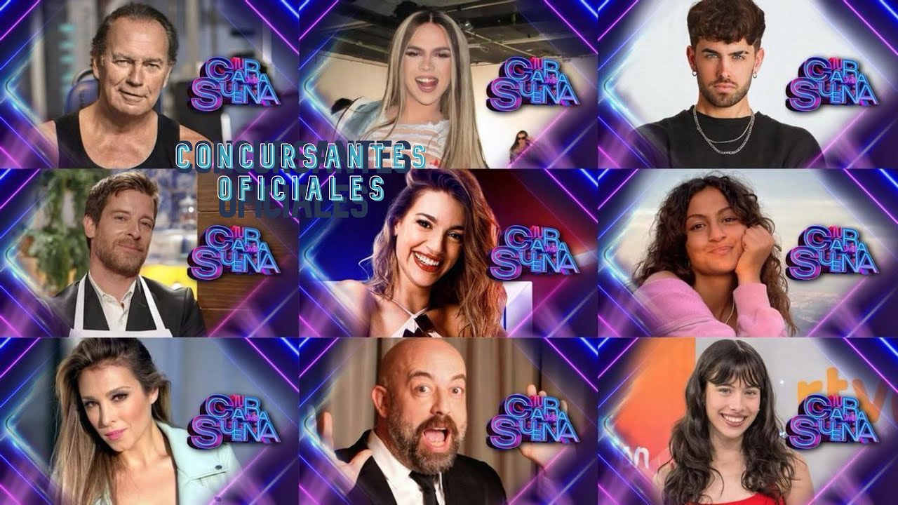 Tu Cara Me Suena 12 | Concursantes Oficiales