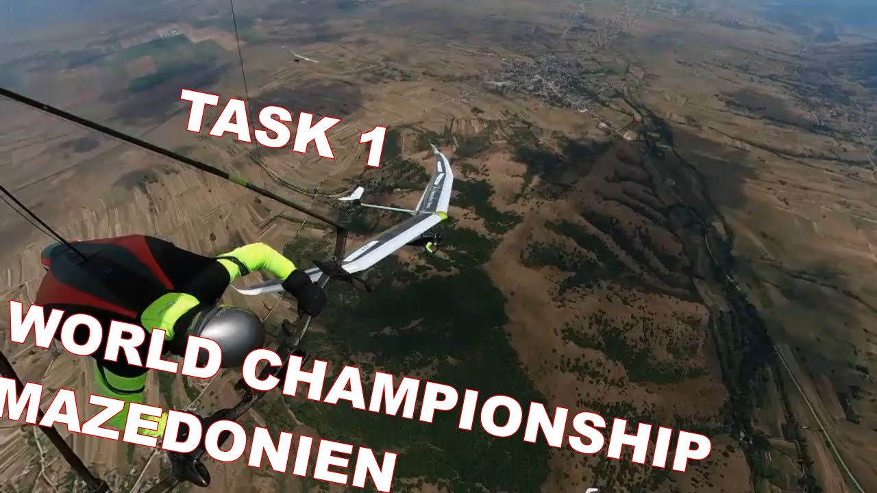 Hanggliding Championship Mazedonien Task 1