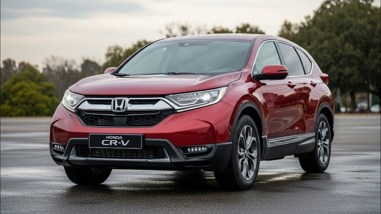 2026 Honda CR-V Red — Роскошный кроссовер, который изменит ваше представление о мощности и комфорте